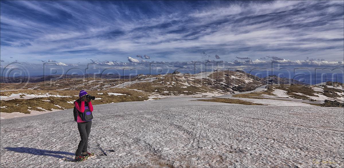 Peter Bellingham Photography Nic Snow Shoeing - Kosciuszko NP - NSW (PBH4 00 10617)